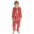thumbnail image 2 of Vzayyk 4T-14Y Size Aviliable Cozy One-Piece Footless Sleeper Pajama Cartoon Snowman, 2 of 8