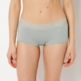 thumbnail image 1 of Culotte Shorty avec Bordure en Dentelle, Vert Iceberg, 1 of 5