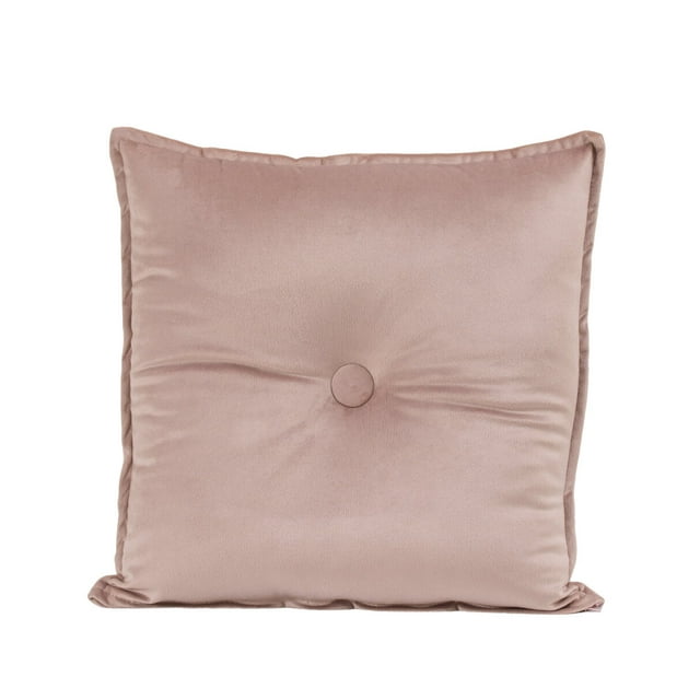 Cojín Decorativo Antonela Botón Rosa