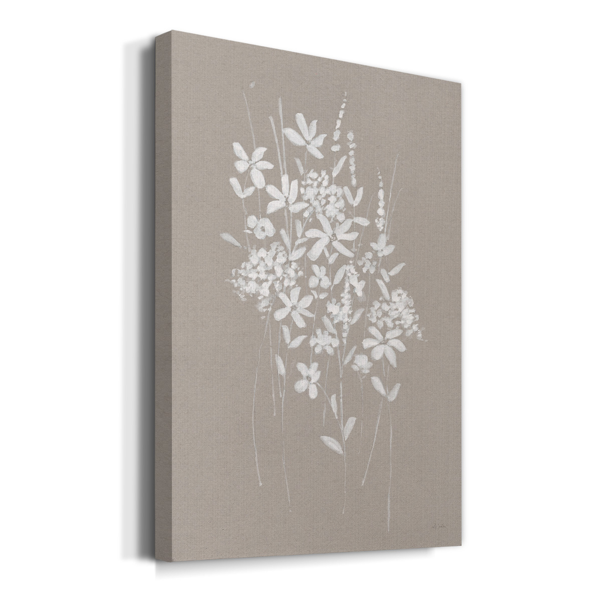 Delicate Botanicals I Premium Gallery Wrapped Canvas - Ready to Hang