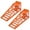 Orange color, variant on Telyswee 2 Pack Hydraulic Car Ramps, Heavy-Duty Vehicle Ramps with 5T / 11000lbs Load Capacity, Portable Design for Effortless Oil Changes and Car Lifts, for Professional or Home Garage Use
