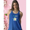 thumbnail image 2 of Best Mom Ever Pastel Color Racerback Tank Women -Image by Shutterstock, Female Medium, 2 of 4