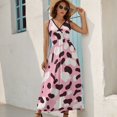 thumbnail image 2 of Leopard Print Pattern Sleeveless Dress Female Clothing Dress Women Summer 2025 Dress, 2 of 6