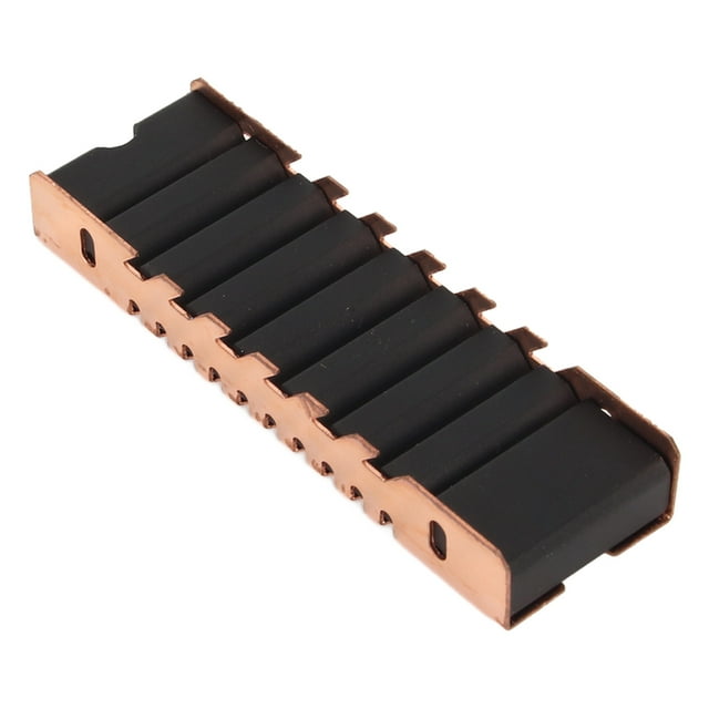 Disipador de calor M.2 SSD 2280 Disipador de calor de cobre profesional con 2 pastas térmicas para escritorio