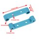 thumbnail image 3 of Actualizaciones posteriores frontales Montajes del brazo Modelo 1/10 Vehículo de estilo de automóvil Reemplazar las piezas Reemplazo de accesorios para TAMIYA TT01 TT01E TT01D, 2PCS Yuarrent FN001287-00, 3 of 7