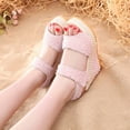 thumbnail image 2 of Nrmvnmi Women's Boho Wedge Sandals Open Toe Ankle Strap Summer Casual Platform High Heel Sandals Pink Mothers Day Gifts, 2 of 5