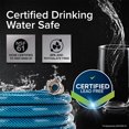 thumbnail image 3 of Camco TastePURE 50' RV & Marine Drinking Water Hose, 5/8" Inside Diameter, Blue, 3 of 8