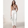 thumbnail image 6 of Zeagoo Womens Sleeveless Button Down Shirt Tops V Neck Business Casual Collared Blouses Tank Top, 6 of 7