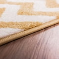 thumbnail image 3 of Well Woven Sydney Eli Chevron Black Modern Geometric Lines Zig Zag 2'7" x 4'2" Oval Rug, 3 of 11