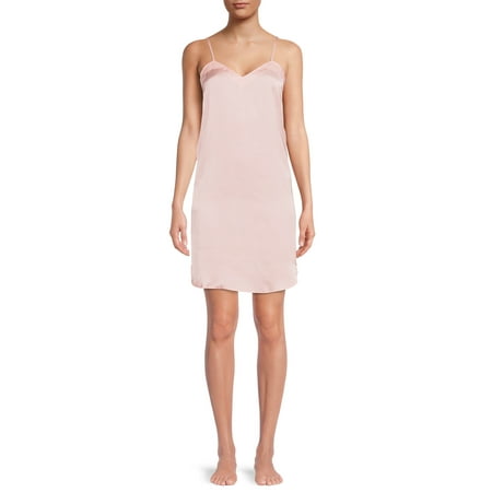 

Lissome Women s Satin V-Neck Chemise