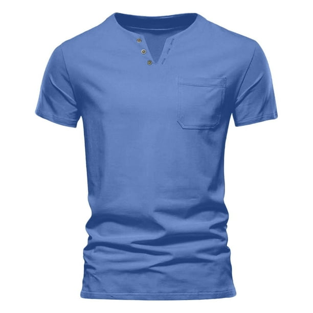 pstuiky Camisas casuales de manga corta para hombre, Camisa deportiva informal de manga corta con solapa para hombre camisetas de hombre l