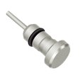 thumbnail image 1 of Baohd 3.5 AUX Earphone Interface Phone Audio Dust Stopper Cover Mobile Phone Card Retrieve Card Pin Accessory, Silver, 1 of 9