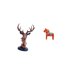 thumbnail image 5 of Figura De Cabeza De Ciervo De Resina Y Caballo Dala Sueco, Adorno De Estatua Animal Para Decoración Del Hogar, Mesita De Noche, Escritorio, Estantería, Armario De Entrada, Artesanía, 5 of 8