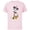 Soft Pink, variant on Disney Minnie Mouse Pastel Spring Retro with Easter Basket - Short Sleeve Cotton T-Shirt for Adults - Customized-Black