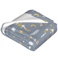 thumbnail image 2 of Salouo Sleep Rabbit Print Bed Blankets,Flannel Blanket Comfortable Air Conditioning Blanket Lightweight Blanket for Sofa Bed Travel & Couch -40"x30", 2 of 8