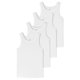 thumbnail image 1 of UNCOVER by SCHIESSER Camiseta Interior para Hombre, Pack de cuatro, Serie "Uncover", Cuello Redondo Blanco 2XL (2X-Large), 1 of 5