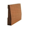 thumbnail image 5 of EWBB32 Beveled 3-1/2" Tall x 3/4" Baseboard Moulding. Unfinished, 5 of 7