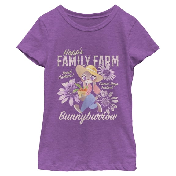 Girls Disney Hopp's Family Farm T Shirt