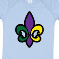 thumbnail image 4 of Inktastic Fleur De Lis Mardi Gras Holiday Boys or Girls Baby Bodysuit, 4 of 5