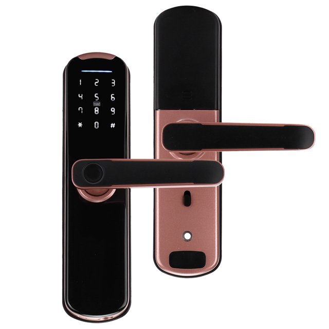 Cerradura De Puerta Inteligente, Cerradura De Puerta Digital Electrónica Con 24 Contraseñas Virtuales Para Oficinas Para Casas Para Apartamentos Para Dormitorios
