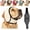 Beige, variant on Noise Cancelling Ear Wrap, Dog Ear Muffs Noise Protection Firework Thunder Vacuum, Dog Head Wrap, Adjustable Dog Ear Protection Wrap for Dog Bathing Grooming Thunder Storm (Black, Small)