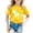 Z03-Yellow, variant on MUXiin Easter Shirts for Girls Cartoon Rabbit Short Sleeve T-Shirt Trendy Happy Easter Tee Shirt Children's Shirts Easter Gifts for Boys(Beige,6-7 Years)