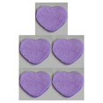 thumbnail image 1 of Matsuzay Alfombra antideslizante en forma de corazón, tapete peludo de lana, alfombras mullidas artificiales de piel de oveja Type3 NO3, 1 of 6