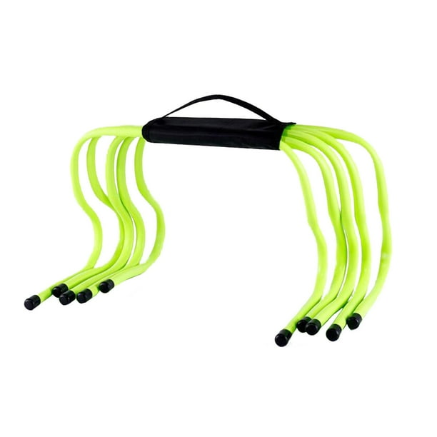 5x Vallas de entrenamiento de agilidad Vallas de entrenamiento de velocidad Atletismo Mejora coordinación de fuerza para de fútbol Juegos 30 cm