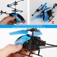 thumbnail image 5 of Helicóptero De Control Remoto, juguetes voladores, Dron Led recargable manual con luz LED para regalo de niños, 5 of 5