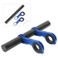 thumbnail image 4 of Bicycle Bell Brackets, Bike Handlebar Extender Bike Flashlight Stand Aluminium Alloy  For Bike Riders For Bike Riding For Bike Cycling For Mountain Bike Black,blue,red, 4 of 8
