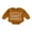 Beige, variant on Newborn Baby Boy Girl Halloween Clothes Ghost Print Sweatshirt Romper Long Sleeve Oversized Fall Bodysuit 0-18M