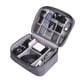 thumbnail image 4 of Organizador De Almacenamiento Bolsas de almacenamiento impermeables para cables de datos de viaje Gadget Wire Zip Packs (gris), 4 of 5