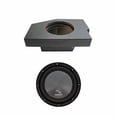 thumbnail image 2 of Harmony Audio Compatible with 2002-15 Dodge Ram Quad/Crew Truck HA-R104 Single 10" Rhino Coated Loaded Sub Box Enclosure, 2 of 4