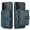 Blue, variant on ELEHOLD Case for Samsung Galaxy A13 4G, 2-in-1 Magnetic Shockproof Leather Wallet Flip Case Cover, Detachable Card Holder with Stand,Black