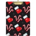 thumbnail image 2 of FMSHPON Christmas Xmas Magic Socks Clipboard Hardboard Wood Nursing Clip Board and Pull for Standard A4 Letter 13x9 inches, 2 of 5