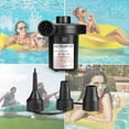 thumbnail image 6 of KARLSITEK Portable Electric Quick Air Pump with 3 Nozzles for Air Mattresses Beds Swimming Ring Inflatable Pool, 6 of 6