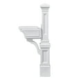 thumbnail image 5 of Step2 Atherton 59" Plastic Classic White Mailbox Post Kit, 5 of 25