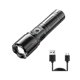 thumbnail image 1 of 2025 Zoomable Flashlight, Super Bright Portable 1500 Lumens Rechargeable Waterproof Flashlight, Powerful Flash Lights with Power Display, 5 Modes(Blac, 1 of 5