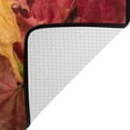 thumbnail image 5 of SKYSONIC 36x24in Colourful Maple Leaves Area Rug, Retro Non-Slip Floor Carpet for Indoor Living Dining Room Bedroom, 5 of 7