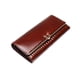 thumbnail image 1 of Qarigey Cartera de mujer portátil elegante reemplazo botón a presión gran capacidad Color sólido Rectangular tarjetero monedero Carteras Café Qarigey AP019431-05, 1 of 6