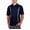 Navy/Stone, variant on NEW Men's PGA Tour Print Polo Navy/Stone Small