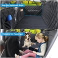 thumbnail image 4 of Funda de asiento de coche para perros, extensor de asiento trasero URPOWER, impermeable, 4 of 9
