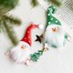 thumbnail image 3 of Hand Painted Nordic Iron Gnome Pendant New Year Metal Christmas Ornaments Pendants Hanging Gifts Xmas Tree Decor Home Decoration, 3 of 5