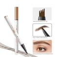 thumbnail image 5 of Q707 4 Tipped Precise Brow Pen – Long-Lasting Waterproof Eyebrow Pencil for Natural, Defined Brows – Easy to Use, Suitable for All Skill Levels (Light Coffee), 5 of 10