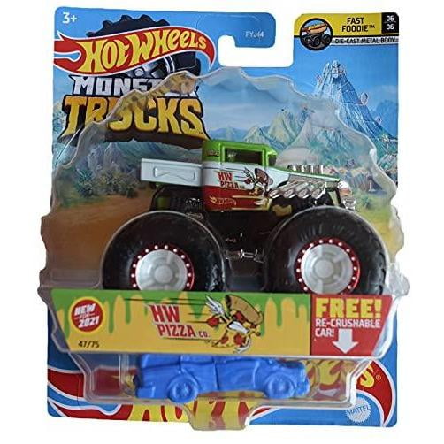 hot wheels pizza monster truck