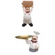 thumbnail image 1 of Estatuilla Zulema Chef 2x Adornos para restaurante resina, 1 of 7