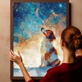 thumbnail image 6 of Pet Decor Starry Night Van Gogh Inspired Nederlandse Kooikerhondje Dog Pet Canvas Family Friend Peace Oil Painting Art Print Poster Wall Decor, 6 of 6