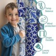 thumbnail image 3 of Blackout Kids Curtains,Boho Bohemia Flower Childrens Insulated Curtains Set Of 2,Bedroom Essentials,Toddler Room Decor 42"x54"(106x137cm), 3 of 4