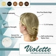 thumbnail image 5 of Popular Life Violette Fine Mesh Hair Nets Fits Adult and Youth, Dark Brown, Bulk Pack of 24, 5 of 5