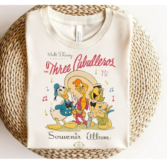 Disney The Three Caballeros Classic Group T-Shirt, Three Caballeros Shirt, Magic Kingdom Shirt, Wdw Disneyland Family Matching Shirts